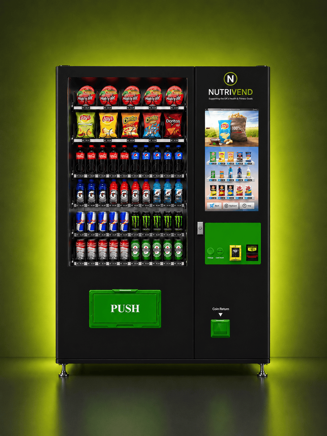 I-Vending 32 Inch Smart Touchscreen Vending Machine